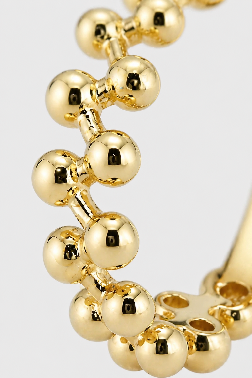 Beaded Band Ring · Yellow Gold · Setup 2