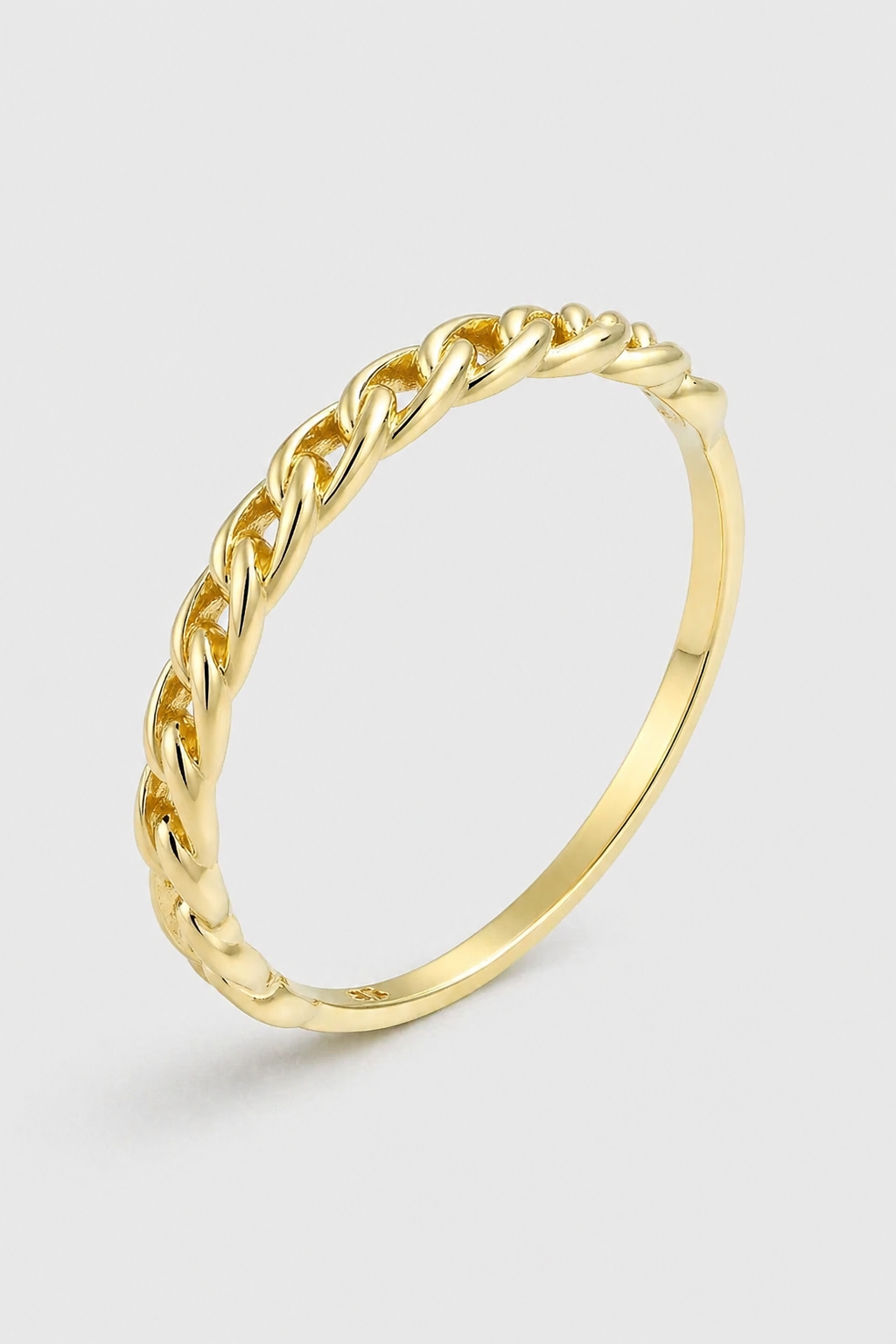Braided Band Ring · Yellow Gold · Setup 6