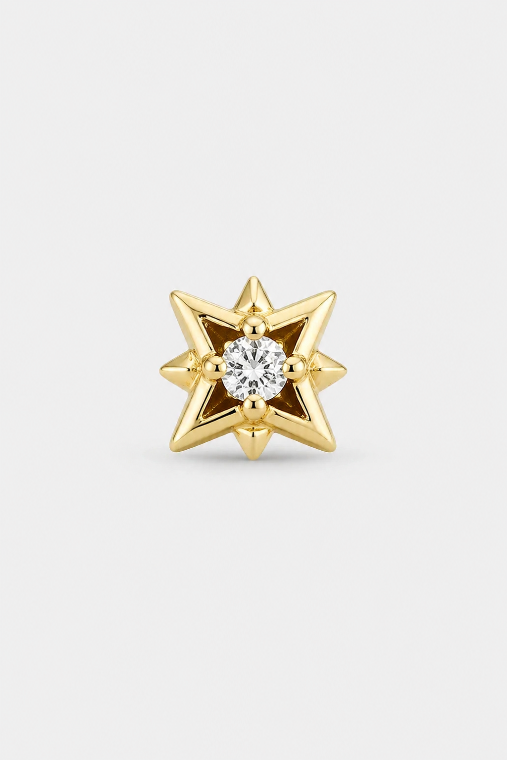 Star Studs · Yellow Gold · Prompt 3
