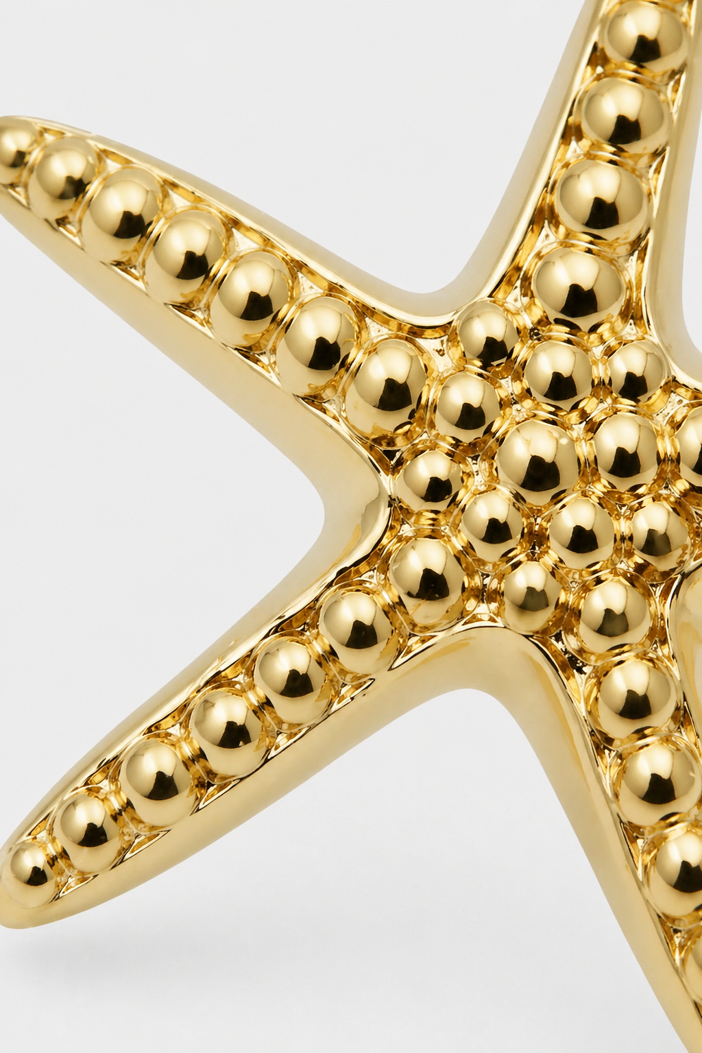Starfish Studs · Yellow Gold · Setup