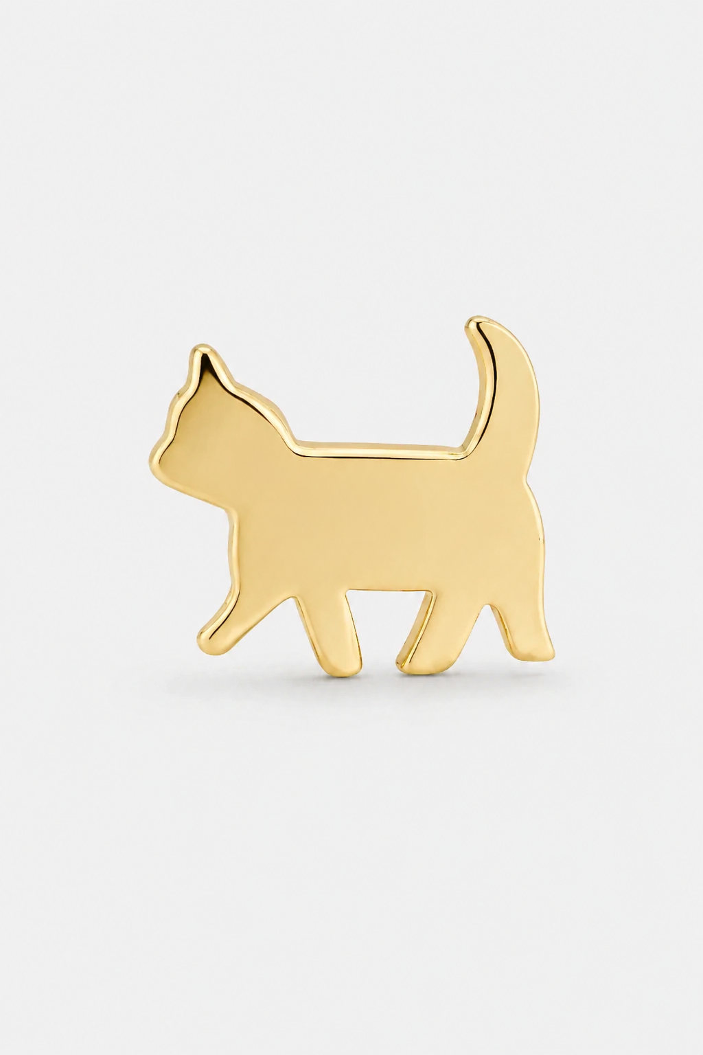 Cat Flatback · Yellow Gold · Setup 2