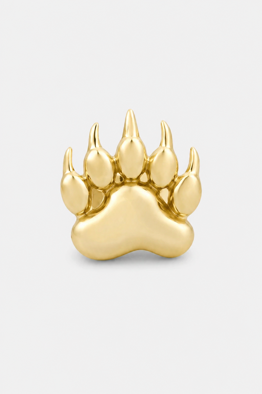Paw Flatback · Yellow Gold · Setup 2
