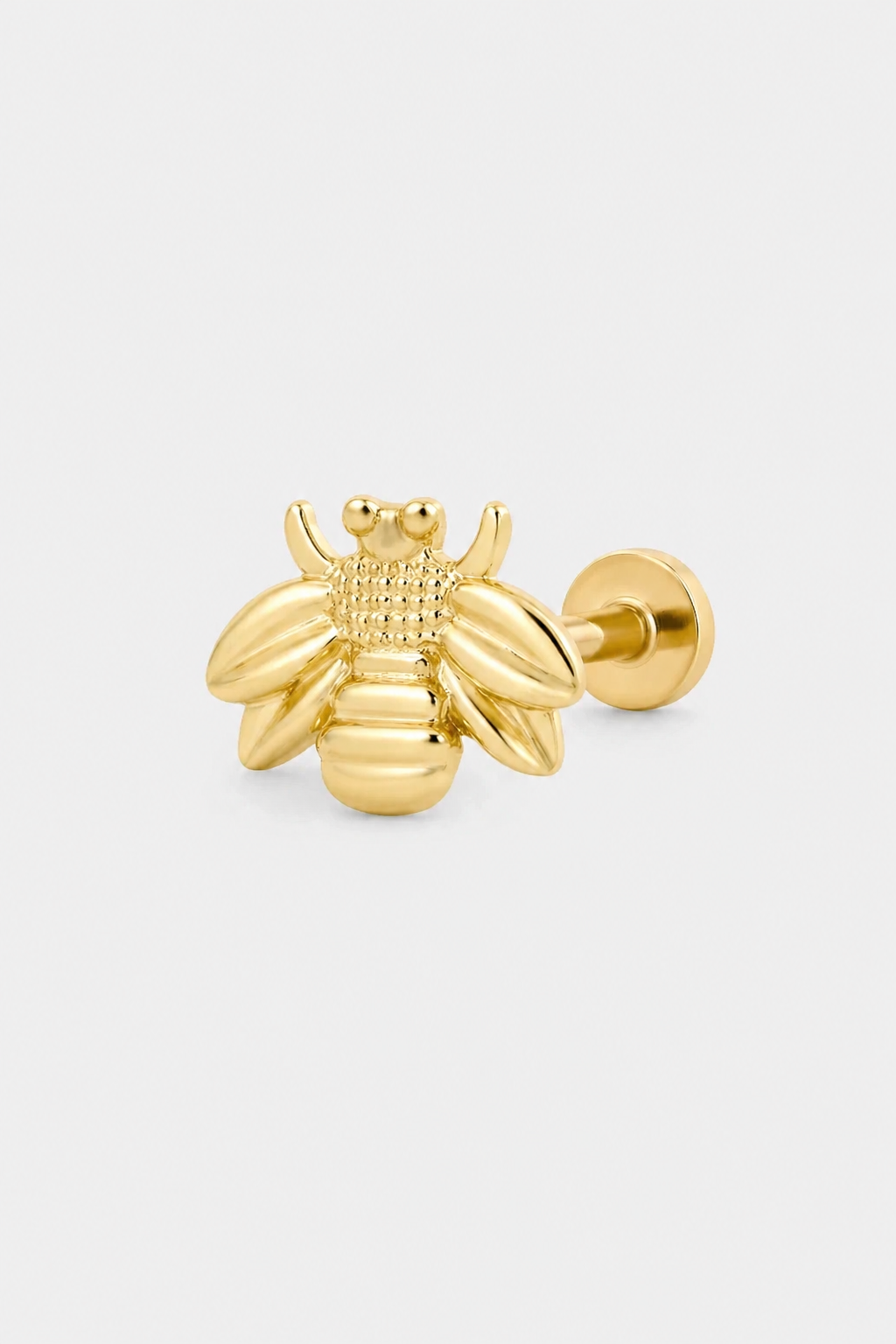 Bee Flatback · Yellow Gold · Setup 3