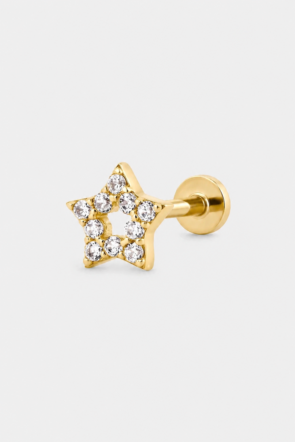 Crystal Star Flatback · Yellow Gold · Setup 3