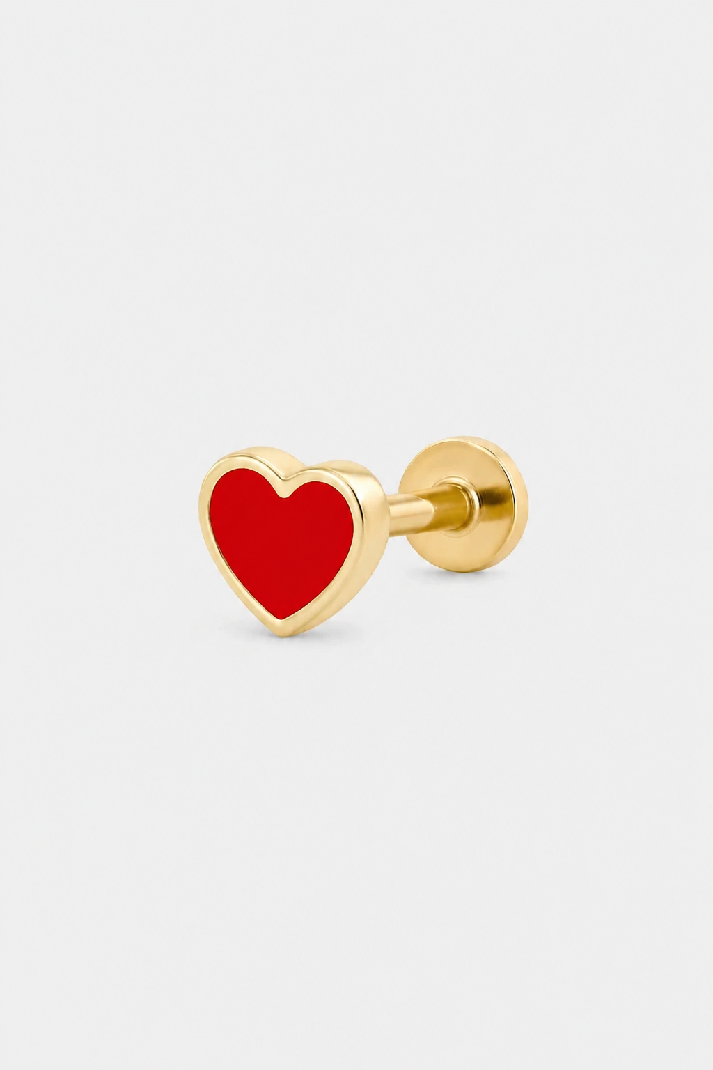 Red Heart Flatback · Yellow Gold · Setup 3