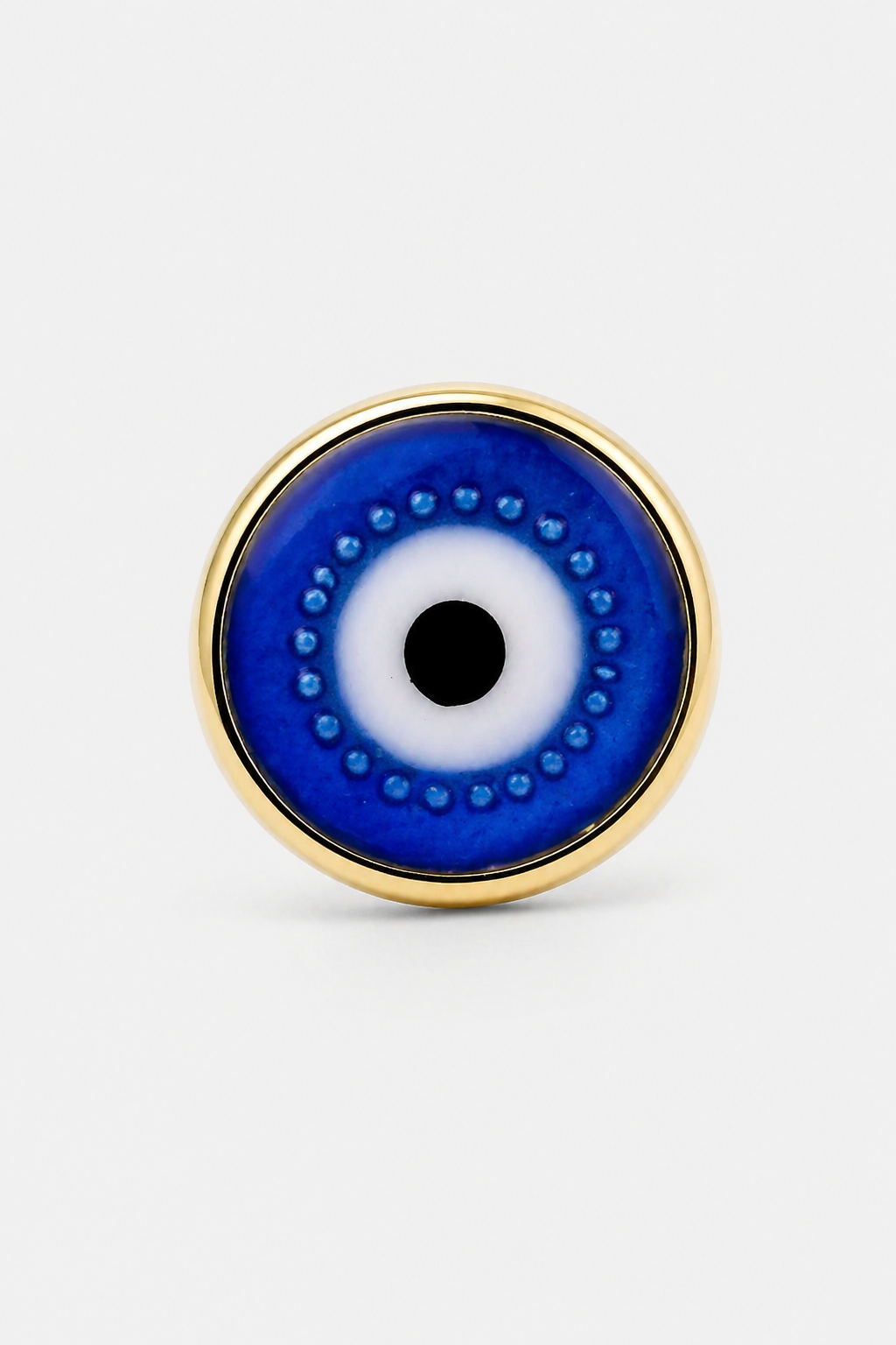 Evil Eye Flatback · Yellow Gold · Setup 2