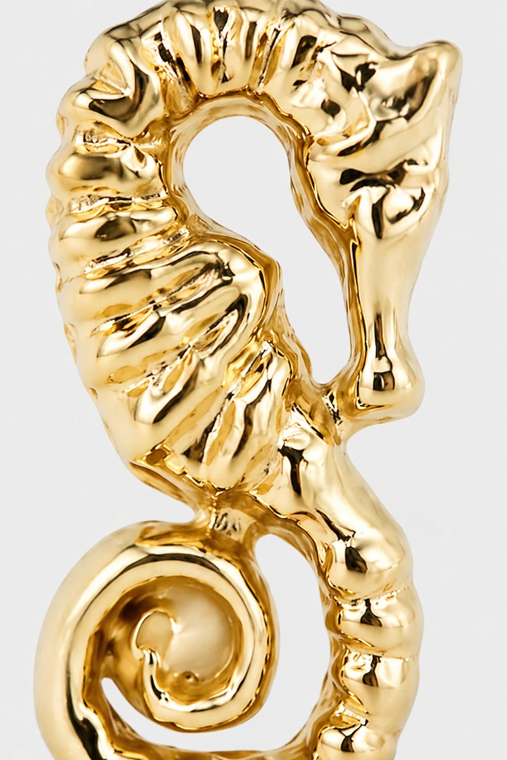 Seahorse Flatback · Yellow Gold · Setup 4