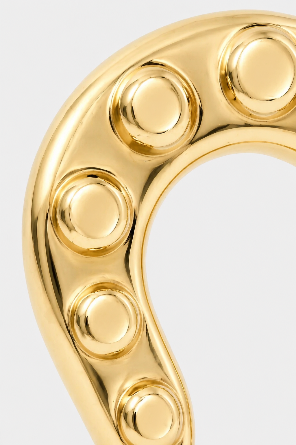 Horseshoe Flatback · Yellow Gold · Setup 4