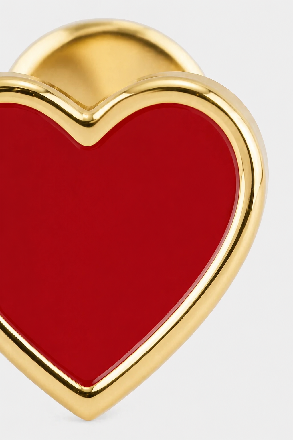 Red Heart Flatback · Yellow Gold · Setup 4