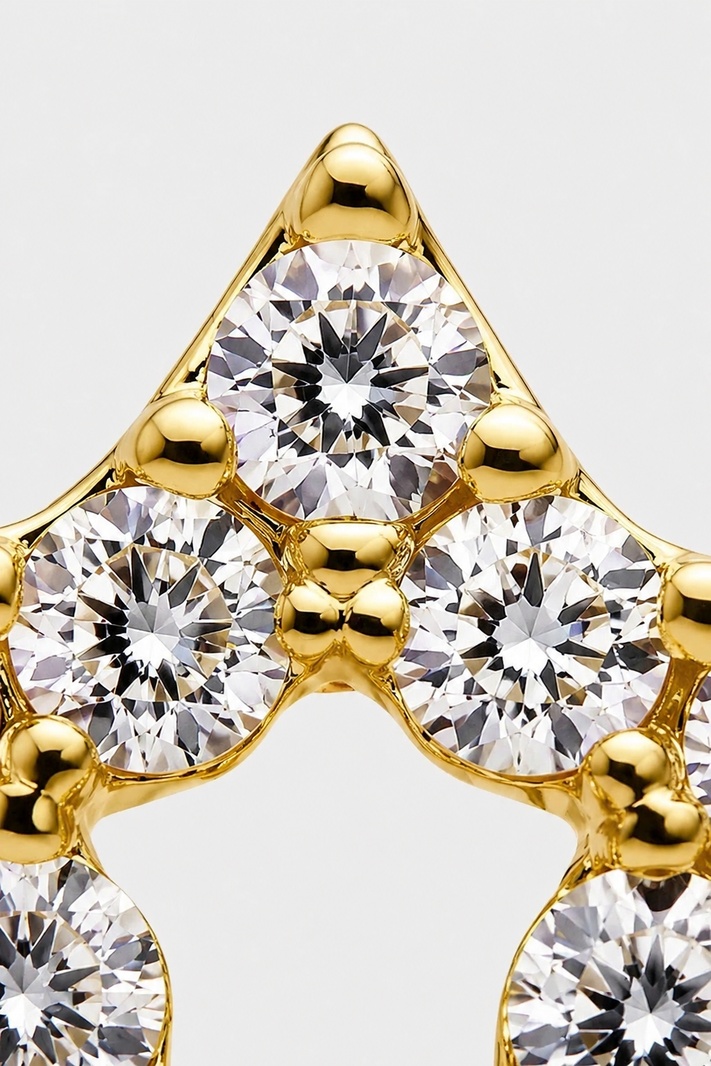 Crystal Star Flatback · Yellow Gold · Setup 4
