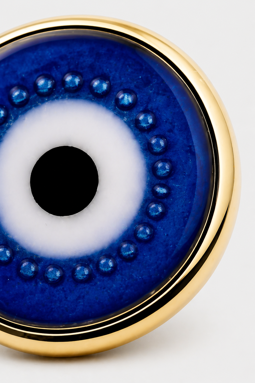 Evil Eye Flatback · Yellow Gold · Setup 4