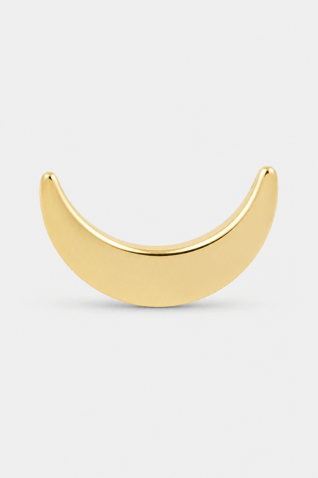 Crescent Flatback · Yellow Gold · Setup 2