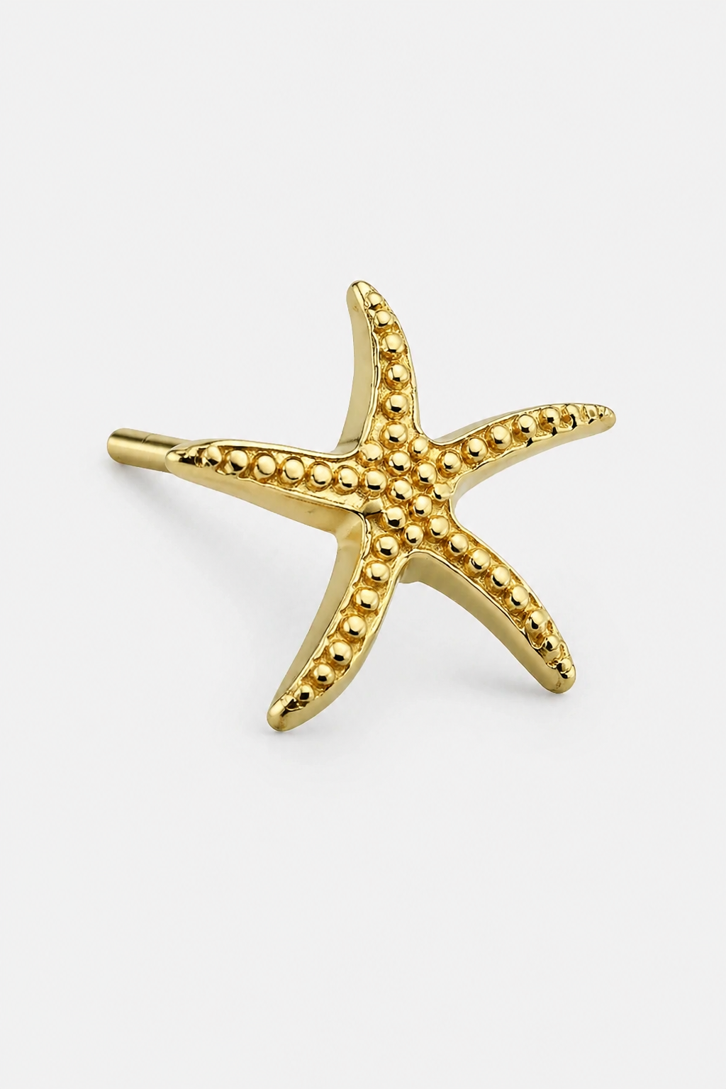 Starfish Studs · Yellow Gold · Setup 2