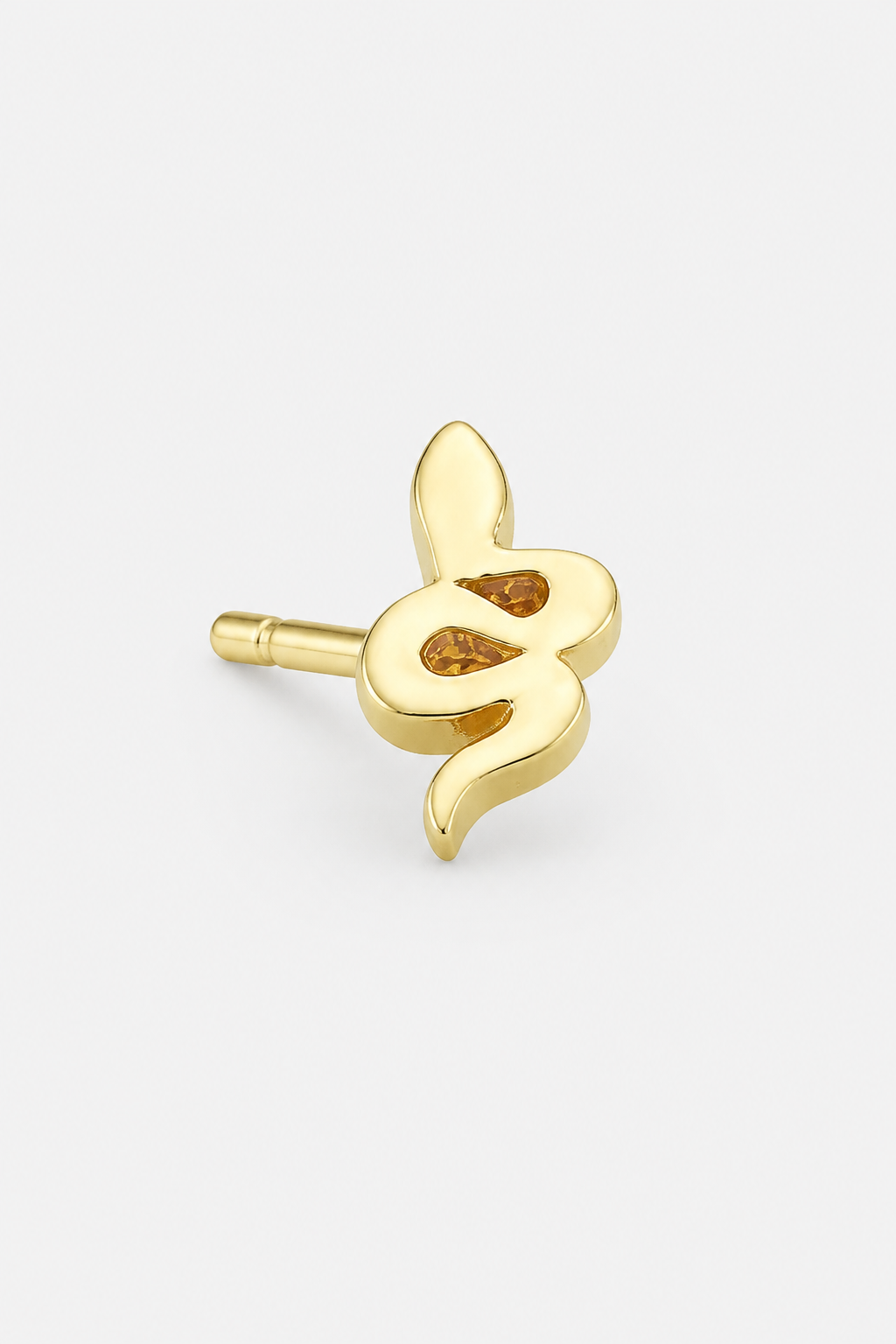 Serpent Studs · Yellow Gold · Setup 2