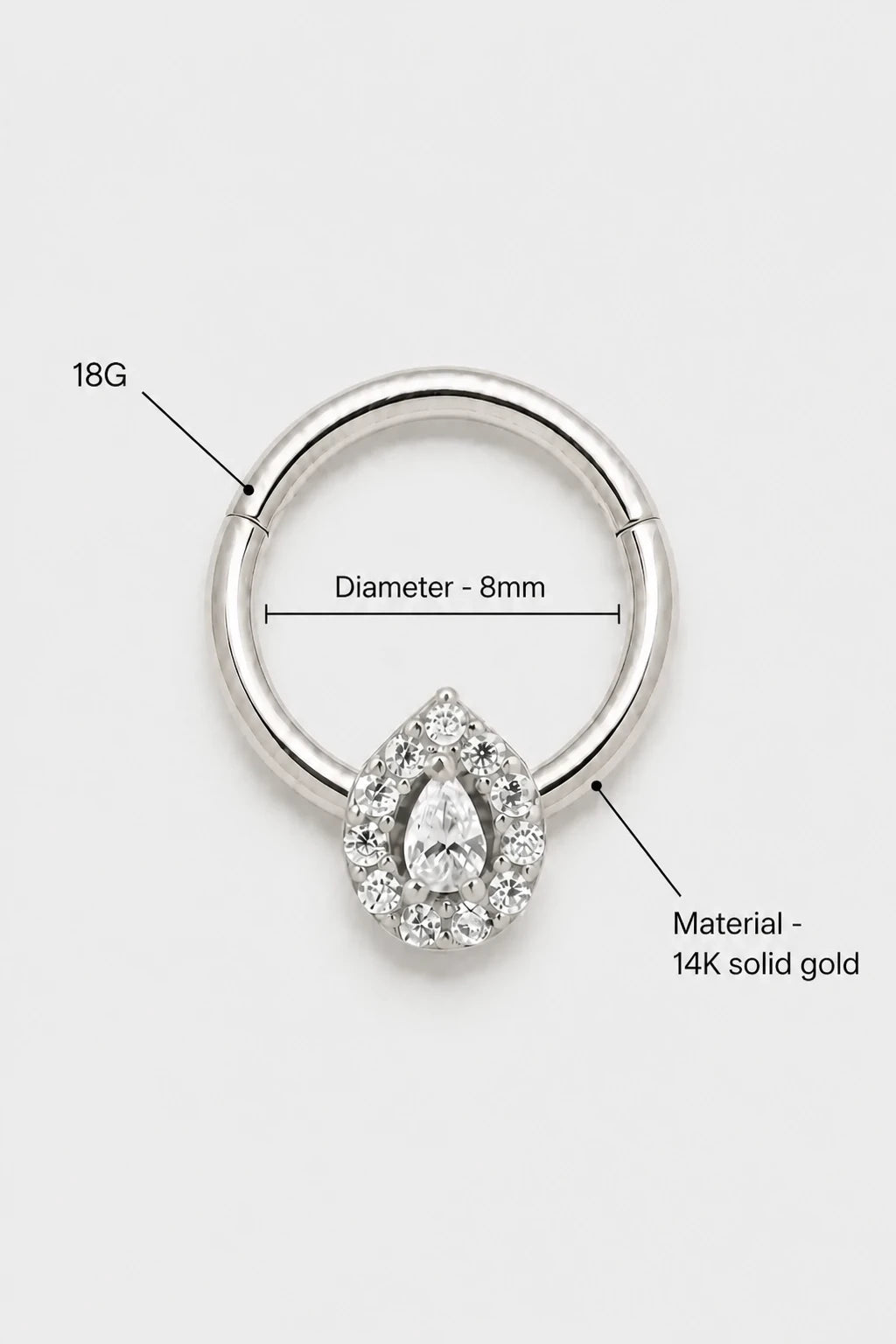Dew Drop Clicker · White Gold · Studio 3/3 Specs