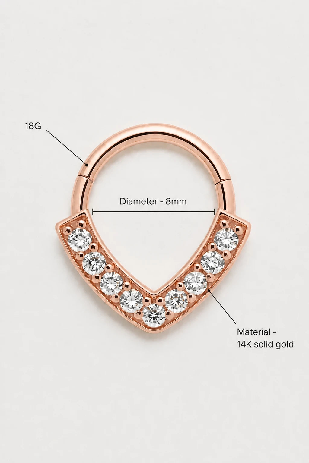 Vela Clicker · Rose Gold · Studio 3/3 Specs