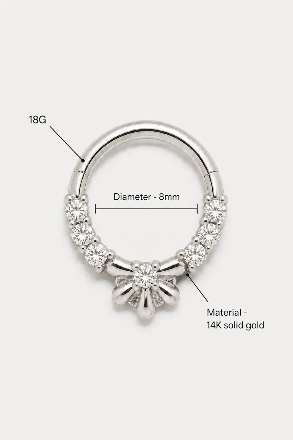 Tiny Bloom Clicker · White Gold · Studio 3/3 Specs