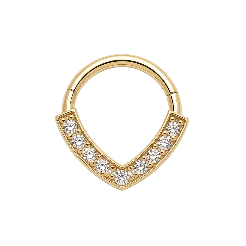 Vela Clicker · Yellow Gold · Studio 4/8 BG Remove