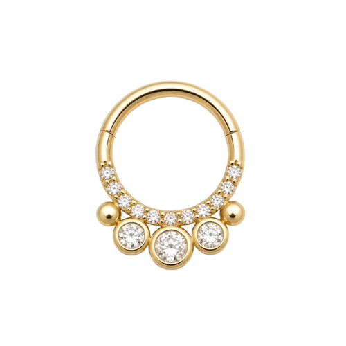 Bezel Drop Clicker · Yellow Gold · Studio 4/8 BG Remove [mj-base:003-0035] [mj-variant:001] [mj-role:variant_main] [mj-rank:0]