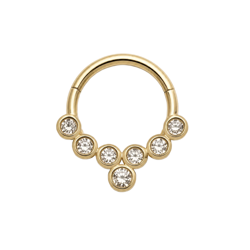 Bezel Row Clicker · Yellow Gold · Studio 4/8 BG Remove [mj-base:003-0036] [mj-variant:001] [mj-role:variant_main] [mj-rank:0]