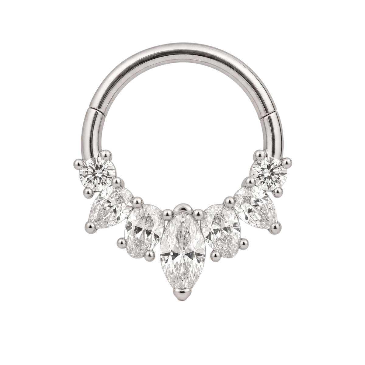 Pear Cluster Clicker · White Gold · Studio 4/8 BG Remove