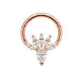 Bloom Cluster Clicker · Rose Gold · Studio 4/8 BG Remove [mj-base:003-0006] [mj-variant:002] [mj-role:variant_main] [mj-rank:0]