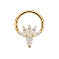 Bloom Cluster Clicker · Yellow Gold · Studio 4/8 BG Remove [mj-base:003-0006] [mj-variant:001] [mj-role:variant_main] [mj-rank:0]