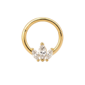 Marquise Trio Clicker · Yellow Gold · Studio 4/8 BG Remove [mj-base:003-0010] [mj-variant:001] [mj-role:variant_main] [mj-rank:0]