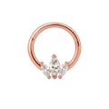 Marquise Trio Clicker · Rose Gold · Studio 4/8 BG Remove [mj-base:003-0010] [mj-variant:002] [mj-role:variant_main] [mj-rank:0]