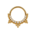 Beaded Fringe Clicker · Yellow Gold · Studio 4/8 BG Remove [mj-base:003-0011] [mj-variant:001] [mj-role:variant_main] [mj-rank:0]