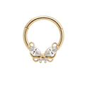 Butterfly Clicker · Yellow Gold · Studio 4/8 BG Remove [mj-base:003-0015] [mj-variant:001] [mj-role:variant_main] [mj-rank:0]