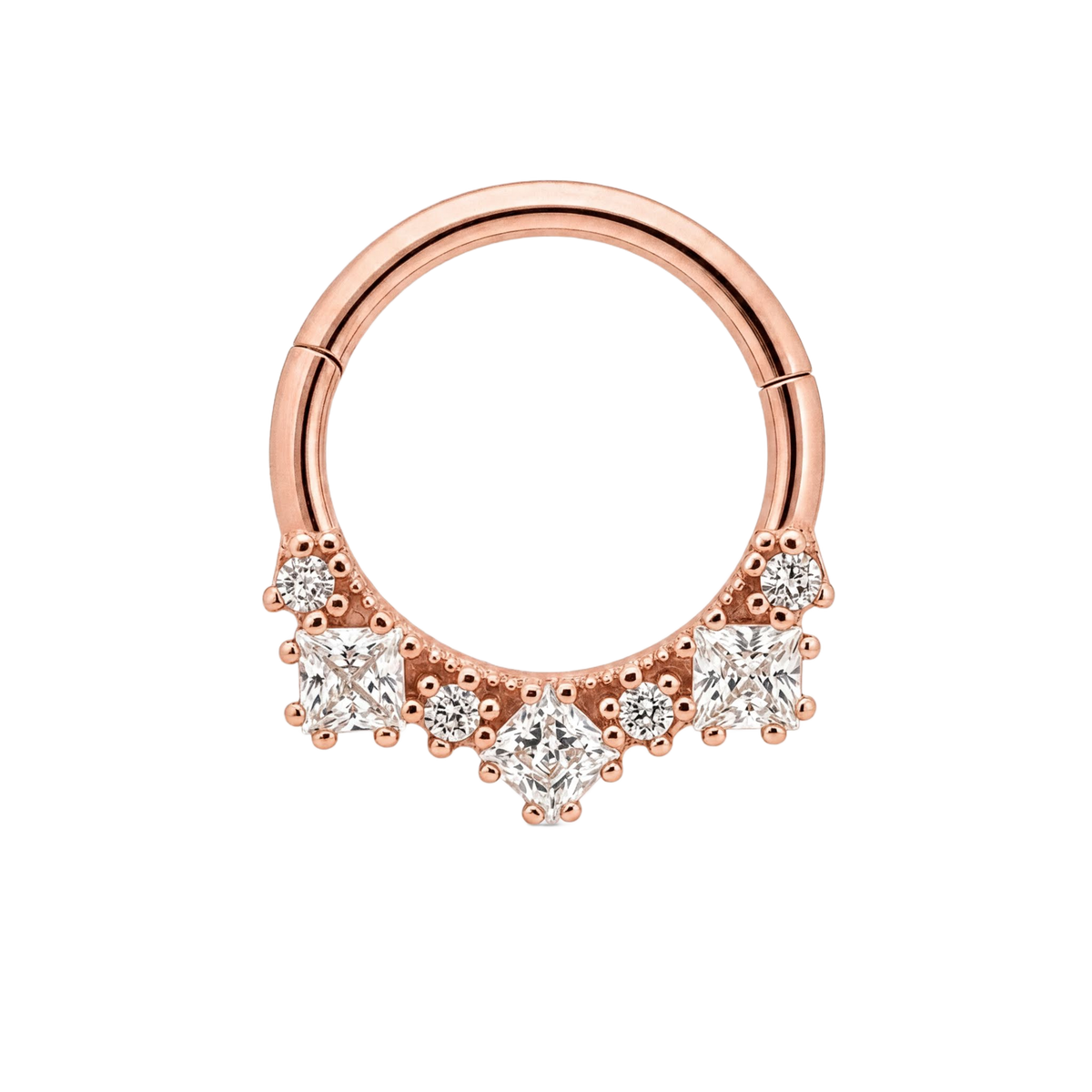 Mixed Cut Clicker · Rose Gold · Studio 4/8 BG Remove