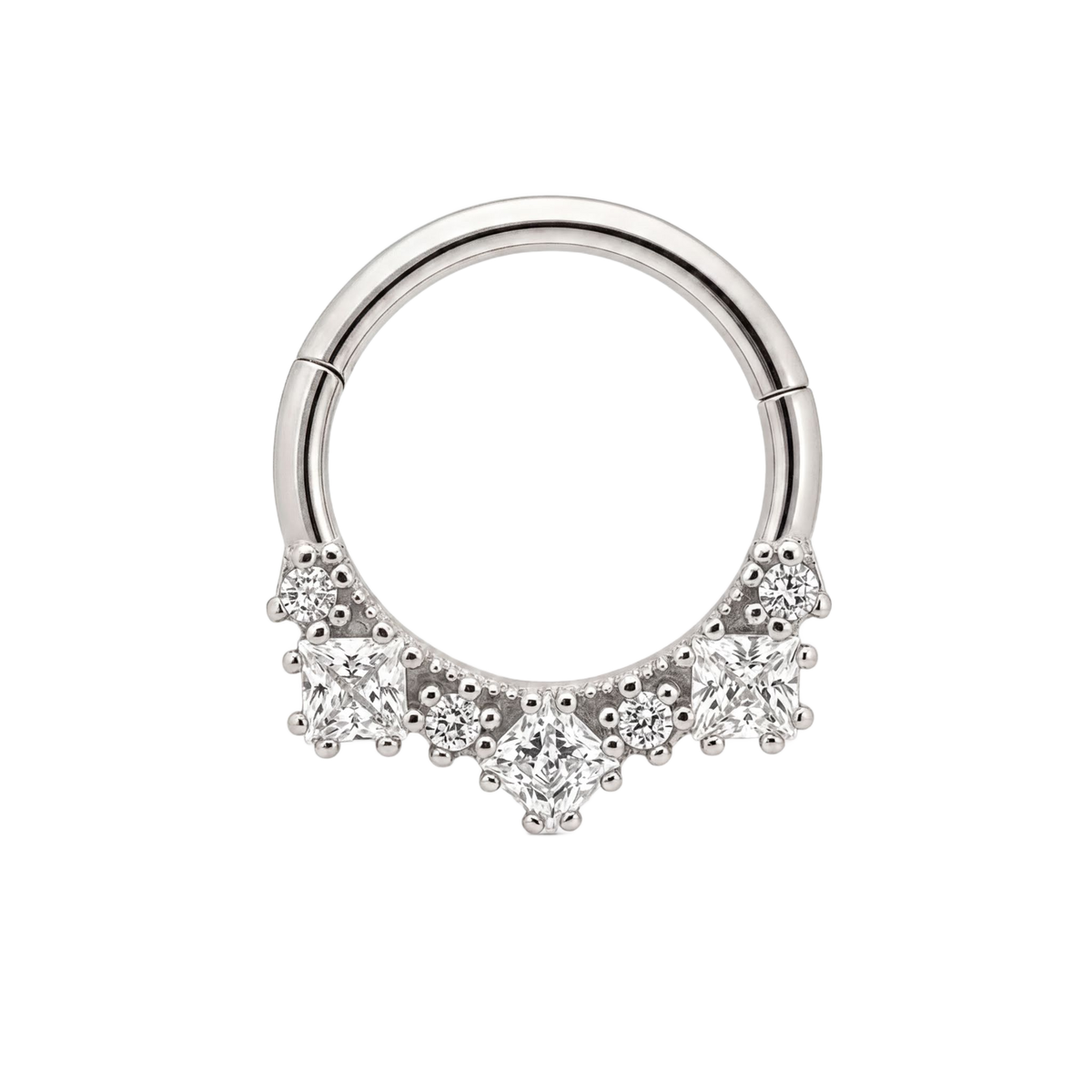 Mixed Cut Clicker · White Gold · Studio 4/8 BG Remove