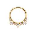 Mixed Cut Clicker · Yellow Gold · Studio 4/8 BG Remove [mj-base:003-0016] [mj-variant:001] [mj-role:variant_main] [mj-rank:0]