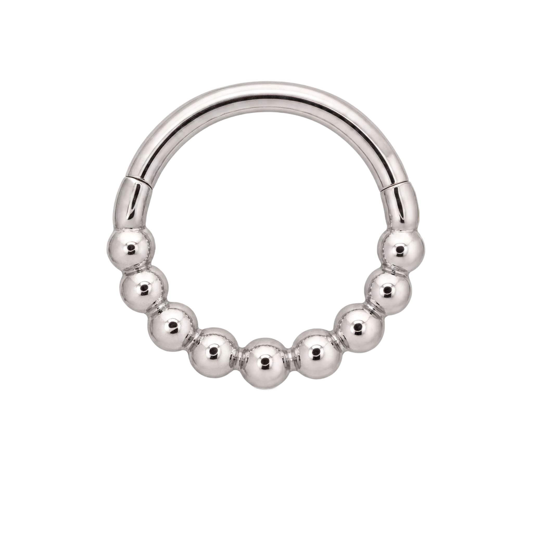 Bead Row Clicker · White Gold · Studio 4/8 BG Remove