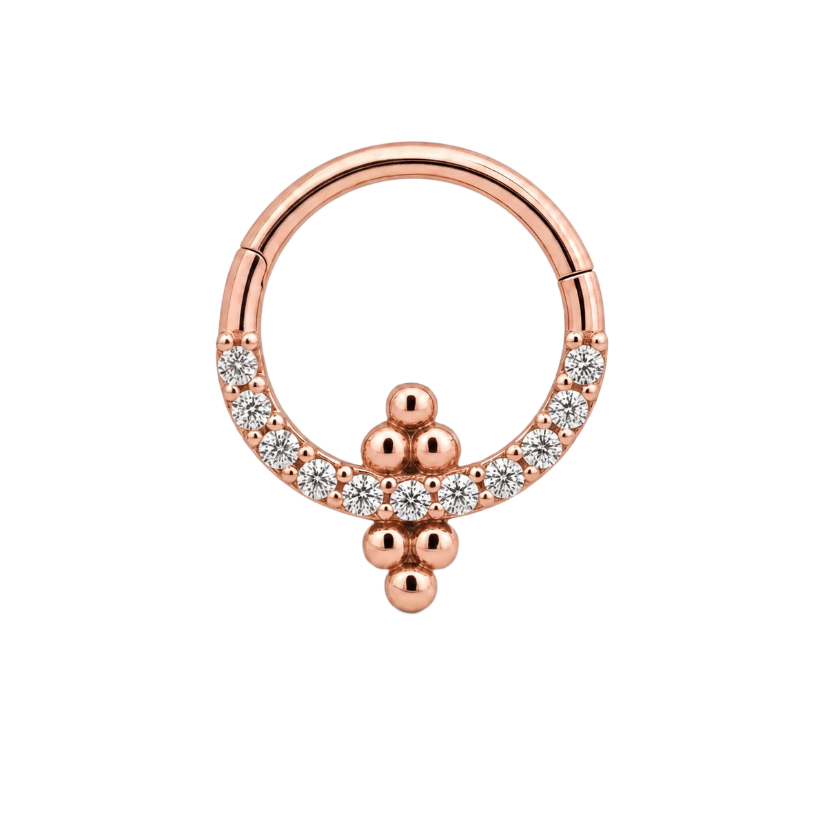 Dotted Drop Clicker · Rose Gold · Studio 4/8 BG Remove