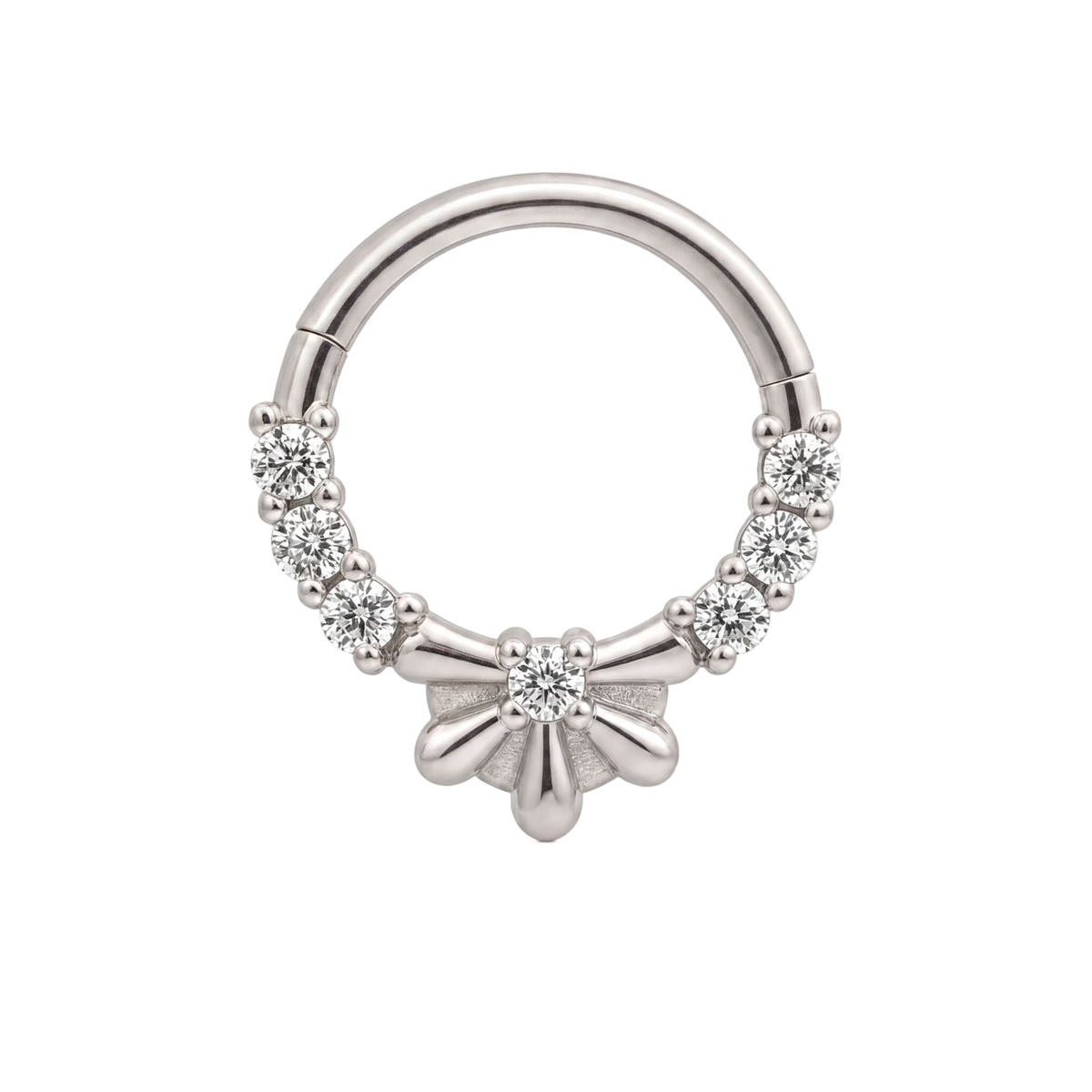 Tiny Bloom Clicker · White Gold · Studio 4/8 BG Remove