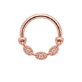 Linked Stone Clicker · Rose Gold · Studio 4/8 BG Remove [mj-base:003-0023] [mj-variant:002] [mj-role:variant_main] [mj-rank:0]