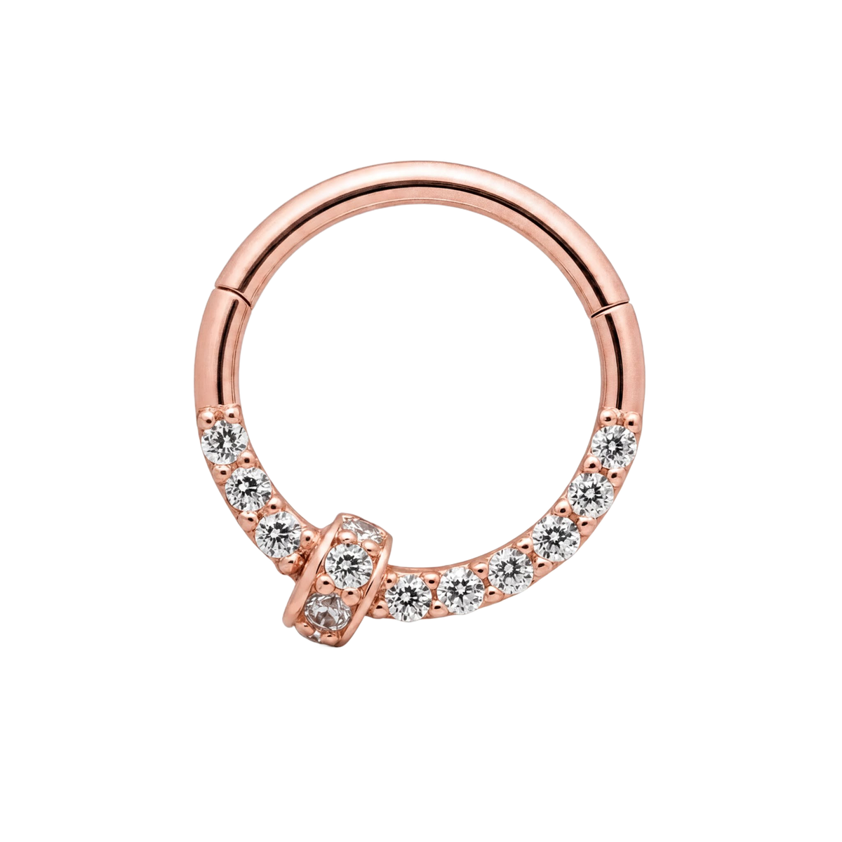 Pavé Bead Clicker · Rose Gold · Studio 4/8 BG Remove