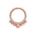 Beaded Pavé Clicker · Rose Gold · Studio 4/8 BG Remove [mj-base:003-0026] [mj-variant:002] [mj-role:variant_main] [mj-rank:0]