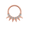 Spike Fringe Clicker · Rose Gold · Studio 4/8 BG Remove [mj-base:003-0027] [mj-variant:002] [mj-role:variant_main] [mj-rank:0]