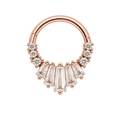 Baguette Arc Clicker · Rose Gold · Studio 4/8 BG Remove [mj-base:003-0029] [mj-variant:002] [mj-role:variant_main] [mj-rank:0]