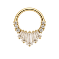 Baguette Arc Clicker · Yellow Gold · Studio 4/8 BG Remove [mj-base:003-0029] [mj-variant:001] [mj-role:variant_main] [mj-rank:0]
