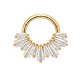 Baguette Fan Clicker · Yellow Gold · Studio 4/8 BG Remove [mj-base:003-0032] [mj-variant:001] [mj-role:variant_main] [mj-rank:0]