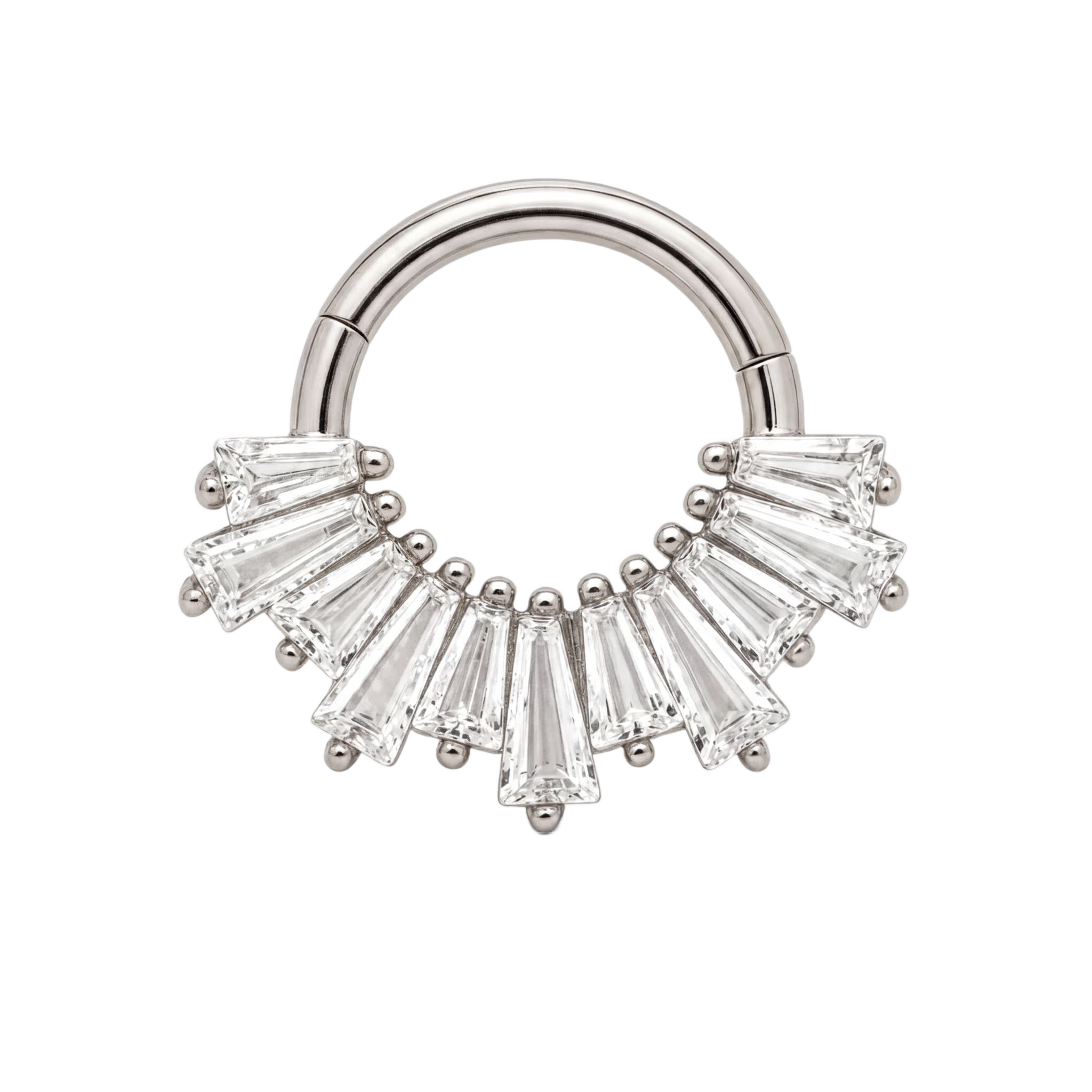 Baguette Fan Clicker · White Gold · Studio 4/8 BG Remove