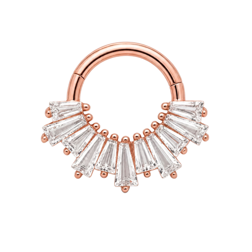 Baguette Fan Clicker · Rose Gold · Studio 4/8 BG Remove [mj-base:003-0032] [mj-variant:002] [mj-role:variant_main] [mj-rank:0]