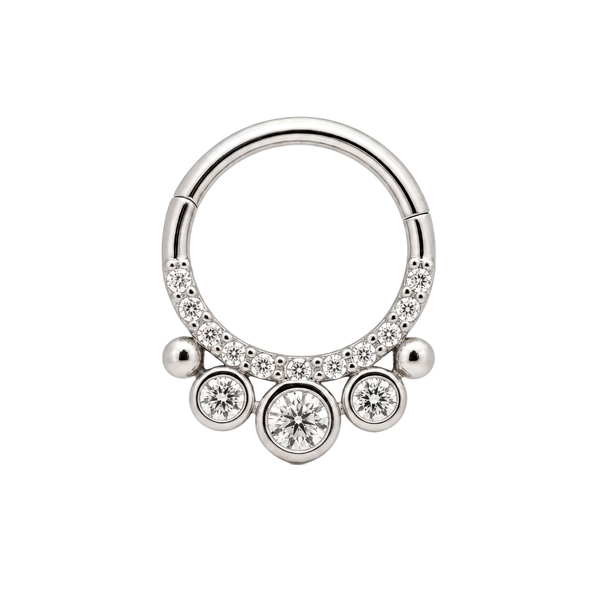 Bezel Drop Clicker · White Gold · Studio 4/8 BG Remove