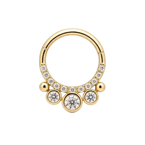 Bezel Drop Clicker · Yellow Gold · Studio 4/8 BG Remove [mj-base:003-0035] [mj-variant:001] [mj-role:variant_main] [mj-rank:0]