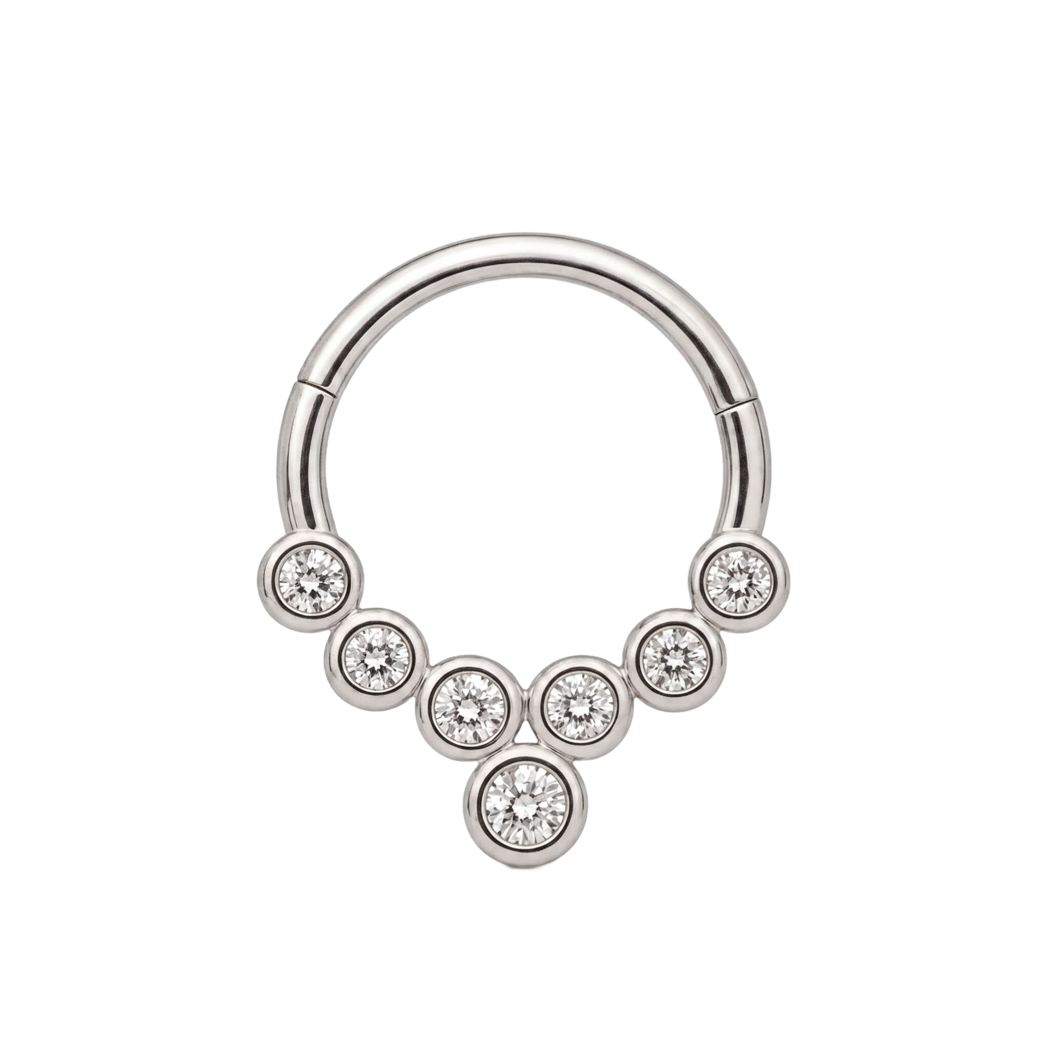 Bezel Row Clicker · White Gold · Studio 4/8 BG Remove
