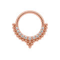 Beaded V Clicker · Rose Gold · Studio 4/8 BG Remove [mj-base:003-0037] [mj-variant:002] [mj-role:variant_main] [mj-rank:0]